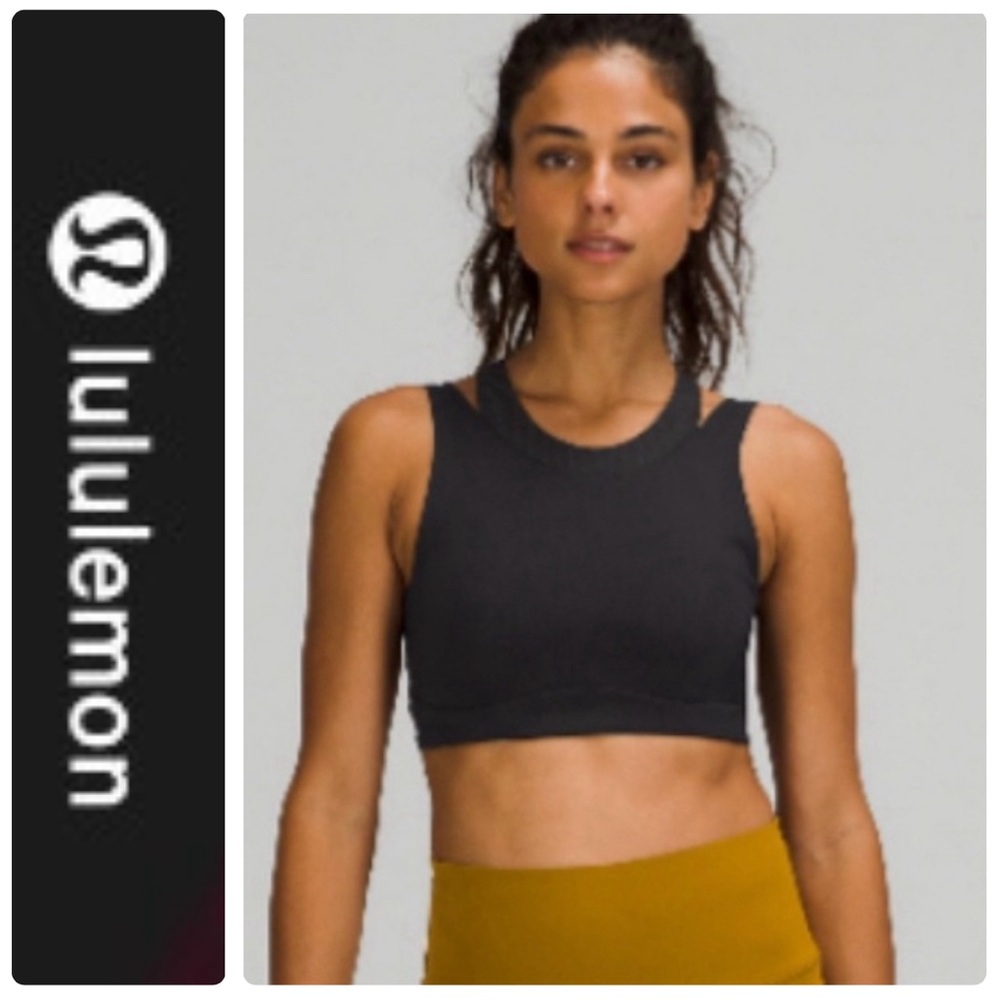 LULULEMON/ High Neck Y Back Train Bra/10